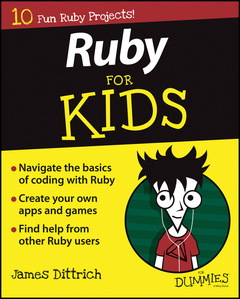 Couverture de l’ouvrage Ruby For Kids For Dummies