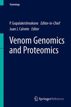 Couverture de l’ouvrage Venom Genomics and Proteomics