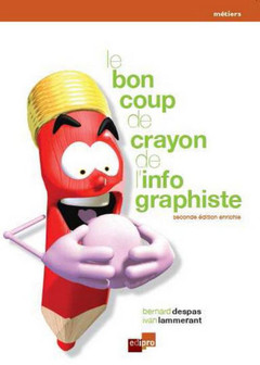 Cover of the book le bon coup de crayon de l'infographiste - 2ème édition