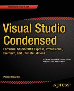 Couverture de l’ouvrage Visual Studio Condensed