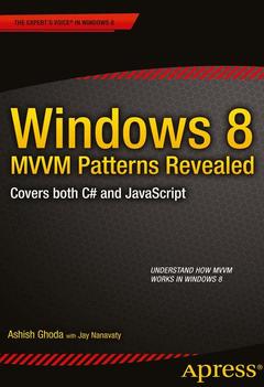 Couverture de l’ouvrage Windows 8 MVVM Patterns Revealed