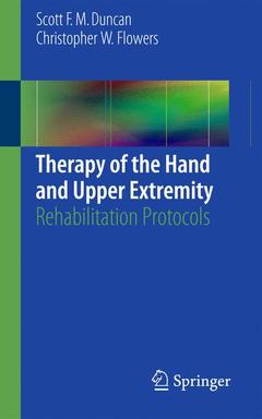 Couverture de l’ouvrage Therapy of the Hand and Upper Extremity
