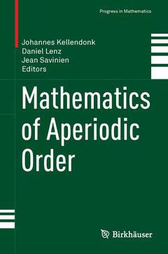 Couverture de l’ouvrage Mathematics of Aperiodic Order