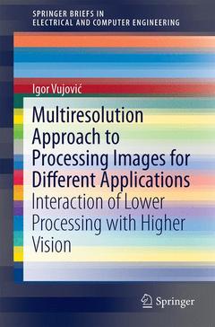 Couverture de l’ouvrage Multiresolution Approach to Processing Images for Different Applications