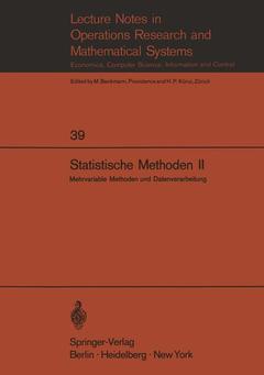 Cover of the book Statistische Methoden II