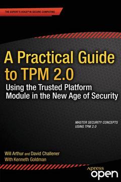 Couverture de l’ouvrage A Practical Guide to TPM 2.0