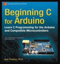 Couverture de l’ouvrage Beginning C for Arduino