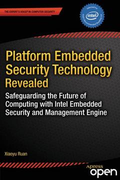 Couverture de l’ouvrage Platform Embedded Security Technology Revealed
