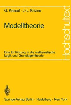 Cover of the book Modelltheorie