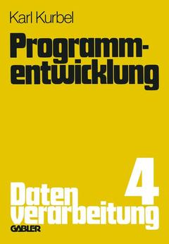 Couverture de l’ouvrage Programmentwicklung