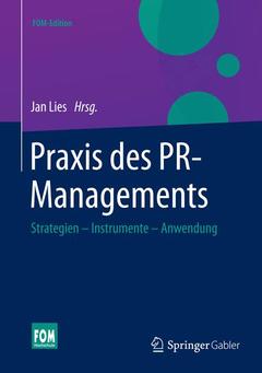 Cover of the book Praxis des PR-Managements