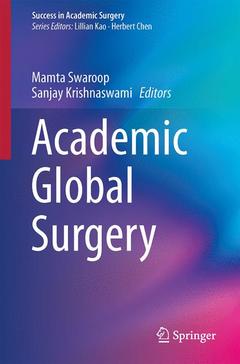 Couverture de l’ouvrage Academic Global Surgery