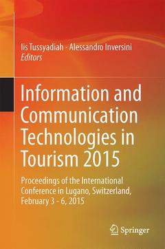 Couverture de l’ouvrage Information and Communication Technologies in Tourism 2015