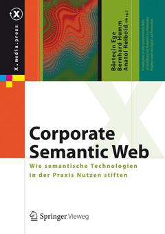 Couverture de l’ouvrage Corporate Semantic Web
