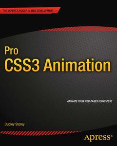 Couverture de l’ouvrage Pro CSS3 Animation