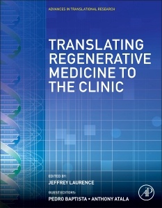 Couverture de l’ouvrage Translating Regenerative Medicine to the Clinic