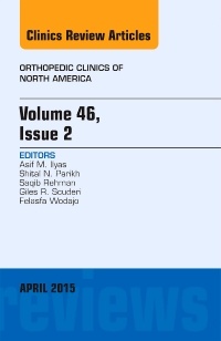 Couverture de l’ouvrage Volume 46, Issue 2, An Issue of Orthopedic Clinics