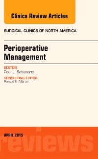 Couverture de l’ouvrage Perioperative Management, An Issue of Surgical Clinics of North America