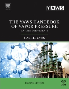 Couverture de l’ouvrage The Yaws Handbook of Vapor Pressure
