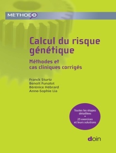 Cover of the book Calcul du risque génétique