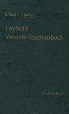 Cover of the book Leybold Vakuum-Taschenbuch