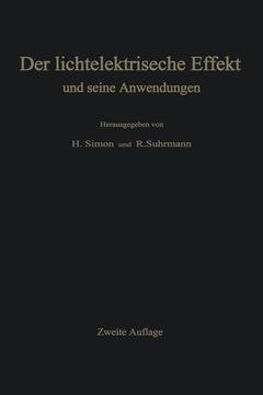 Cover of the book Der lichtelektrische Effekt und seine Anwendungen