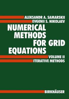 Couverture de l’ouvrage Numerical Methods for Grid Equations