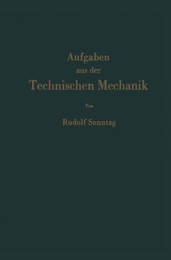 Cover of the book Aufgaben aus der Technischen Mechanik
