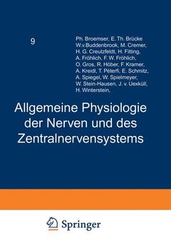 Couverture de l’ouvrage Handbuch der Normalen und Pathologischen Physiologie