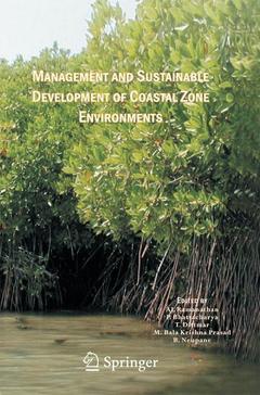 Couverture de l’ouvrage Management and Sustainable Development of Coastal Zone Environments