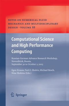 Cover of the book Computational Science and High Performance Computing
