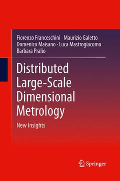 Couverture de l’ouvrage Distributed Large-Scale Dimensional Metrology