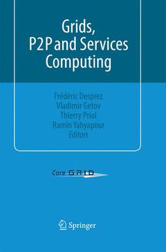 Couverture de l’ouvrage Grids, P2P and Services Computing