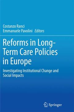 Couverture de l’ouvrage Reforms in Long-Term Care Policies in Europe