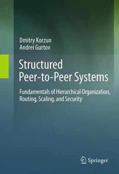 Couverture de l’ouvrage Structured Peer-to-Peer Systems