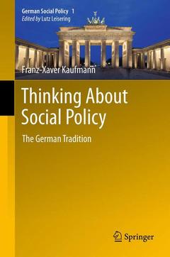 Cover of the book Thinking About Social Policy