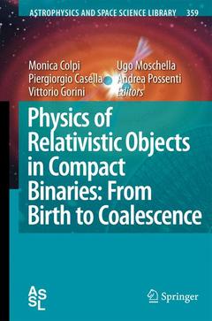 Cover of the book Physics of Relativistic Objects in Compact Binaries: from Birth to Coalescence