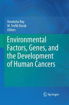 Couverture de l’ouvrage Environmental Factors, Genes, and the Development of Human Cancers