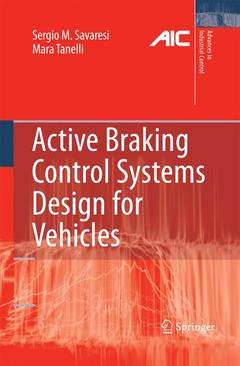 Couverture de l’ouvrage Active Braking Control Systems Design for Vehicles