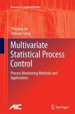 Couverture de l’ouvrage Multivariate Statistical Process Control