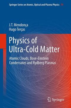 Couverture de l’ouvrage Physics of Ultra-Cold Matter