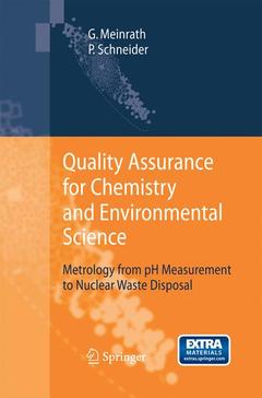 Cover of the book Quality Assurance for Chemistry and Environmental Science