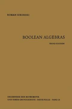 Couverture de l’ouvrage Boolean Algebras