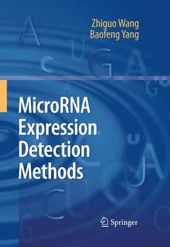 Couverture de l’ouvrage MicroRNA Expression Detection Methods