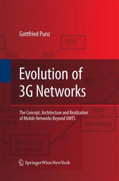 Couverture de l’ouvrage Evolution of 3G Networks