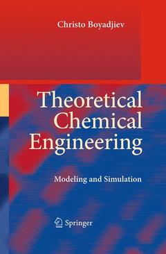 Couverture de l’ouvrage Theoretical Chemical Engineering
