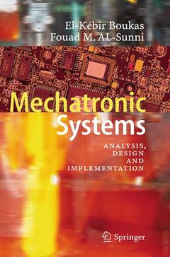 Couverture de l’ouvrage Mechatronic Systems