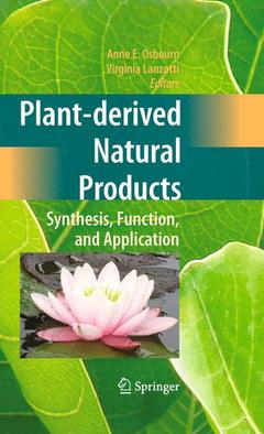 Couverture de l’ouvrage Plant-derived Natural Products