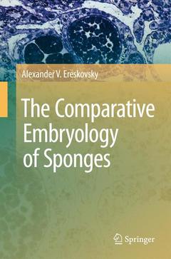 Couverture de l’ouvrage The Comparative Embryology of Sponges