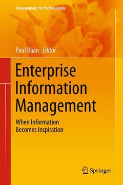 Couverture de l’ouvrage Enterprise Information Management